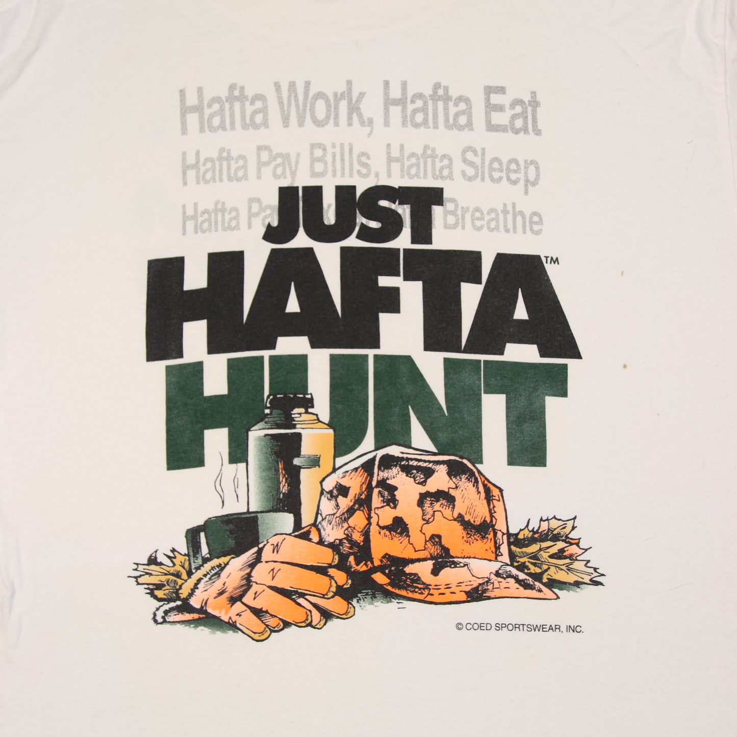 "Hafta Hunt" T-shirt - M