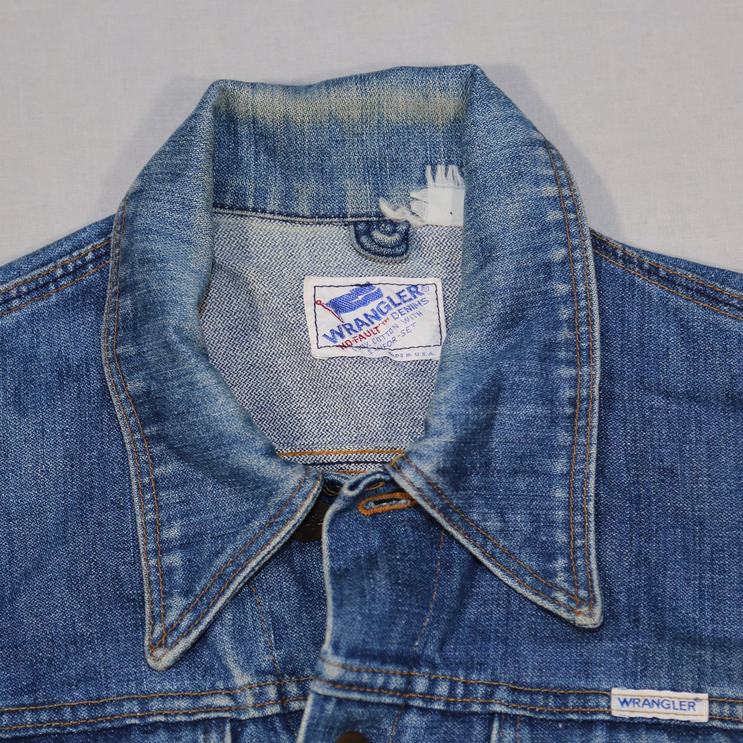 1970's Wrangler Made in USA Denim Jacket - M