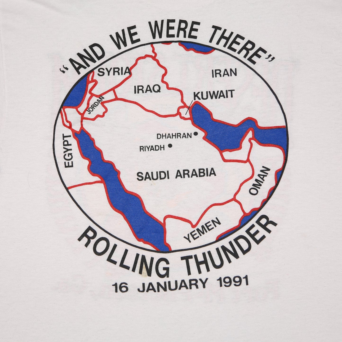 "Desert Storm" T-shirt - S/M