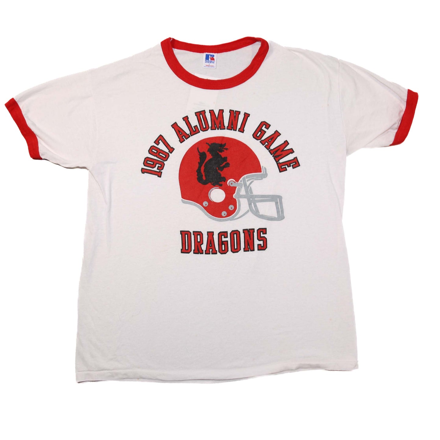 1987 Dragons Ringer T-shirt - M/L