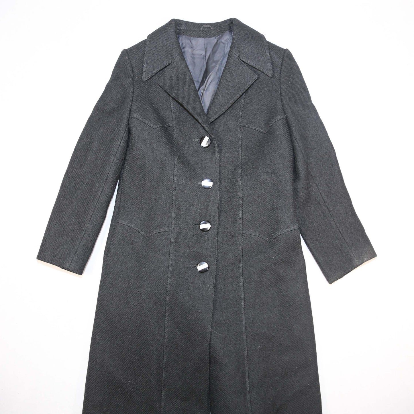 Women's Western Style Wool Coat - S/M