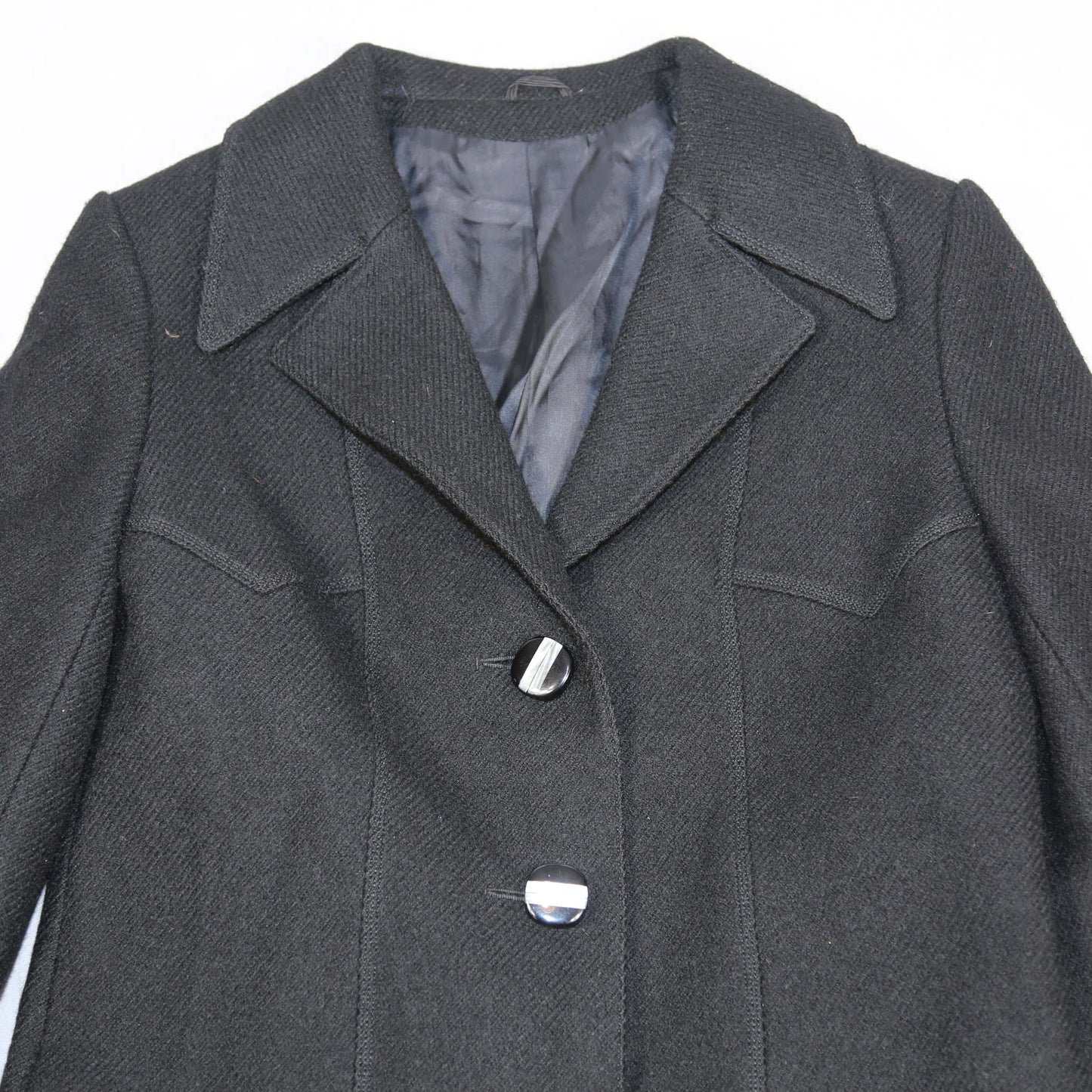 Women's Western Style Wool Coat - S/M