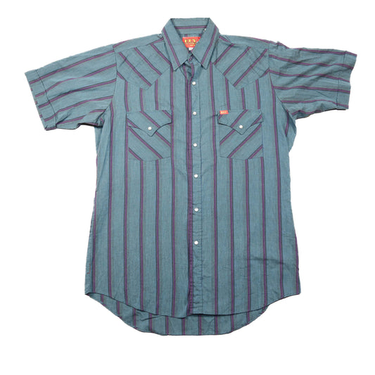 Ely Plains Short Sleeve Western Shirt - M