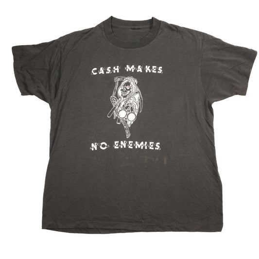 "Cash Makes No Enemies" T-shirt - L