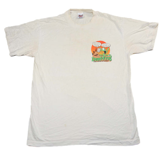 "Dead Frog" Novelty T-shirt - M