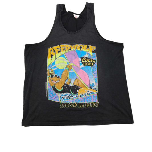 80's/90's Coors Beer wolf Vest - XL/XXL