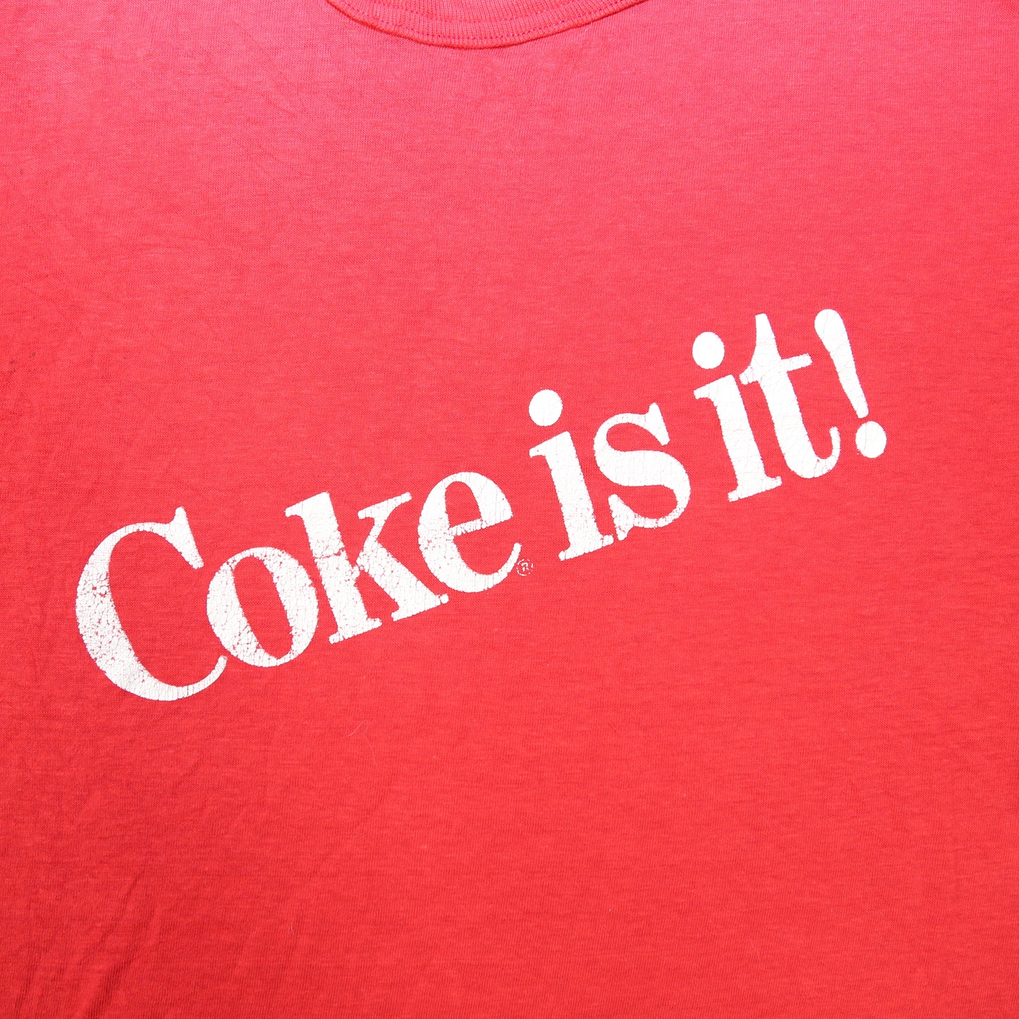 1980's "Coke is it!" T-shirt - XS