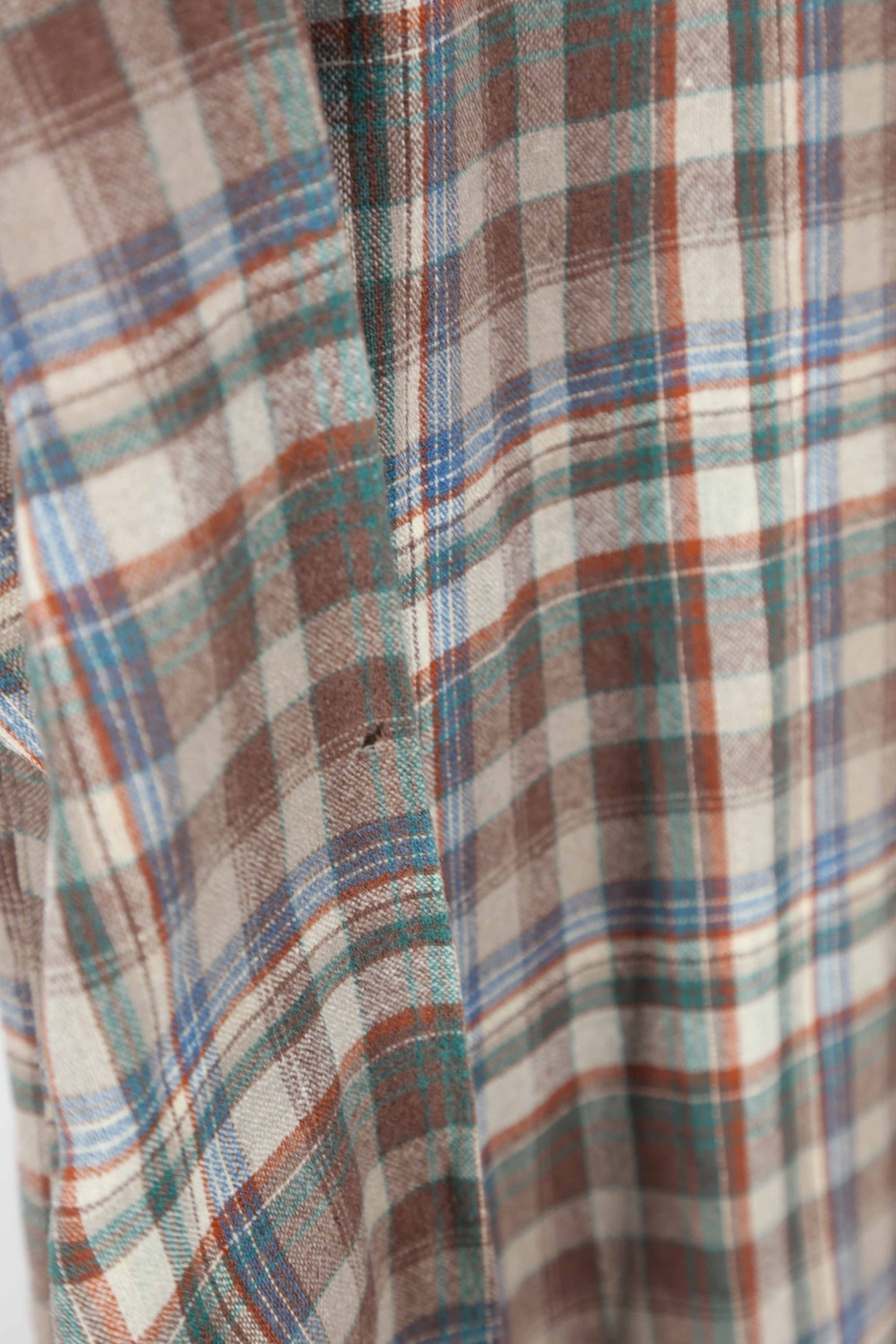 Made in USA Brown Plaid Pendleton Lodge shirt - M