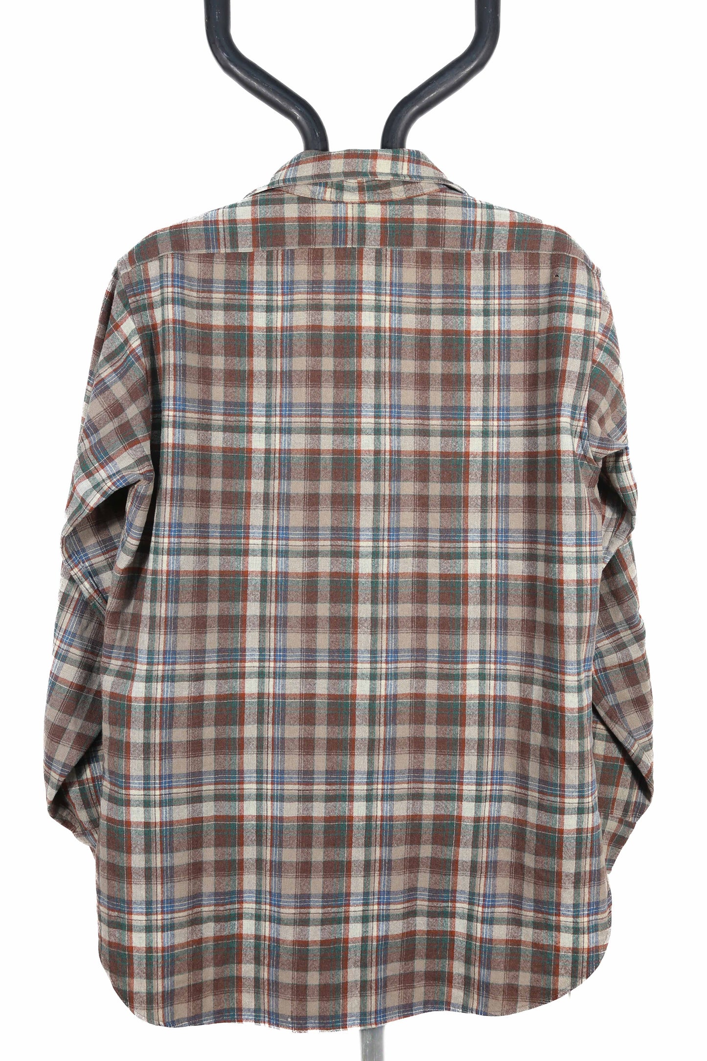 Made in USA Brown Plaid Pendleton Lodge shirt - M