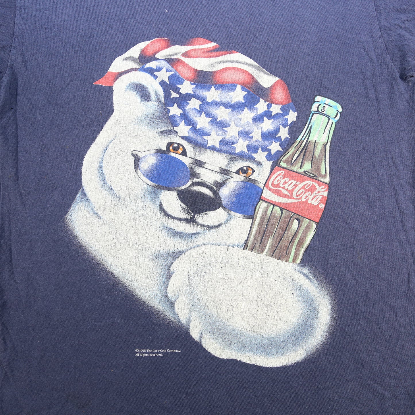 90's Coca-Cola Bear t-shirt - M