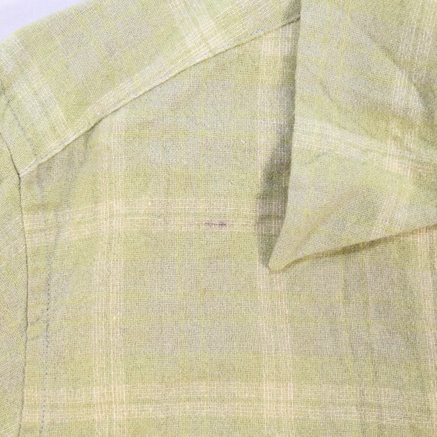 60's Pendleton Board Shirt Loop Collar - XL