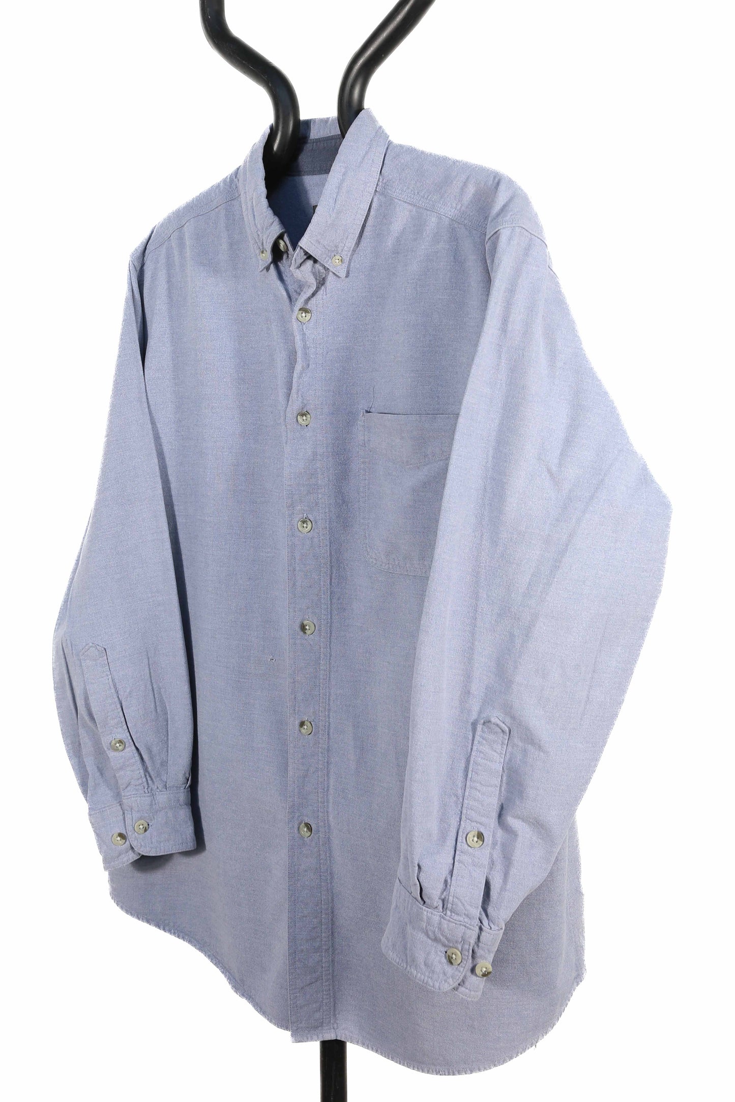 Blue Brushed Cotton Woolrich Shirt - L/XL