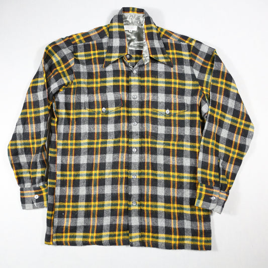 1970's Wool Plaid Shirt - M/L