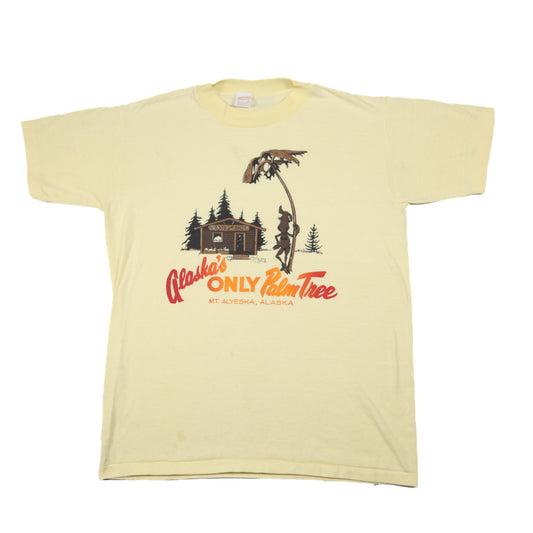 1970's "Alaskas only Palm Tree" Novelty t-shirt - S/M