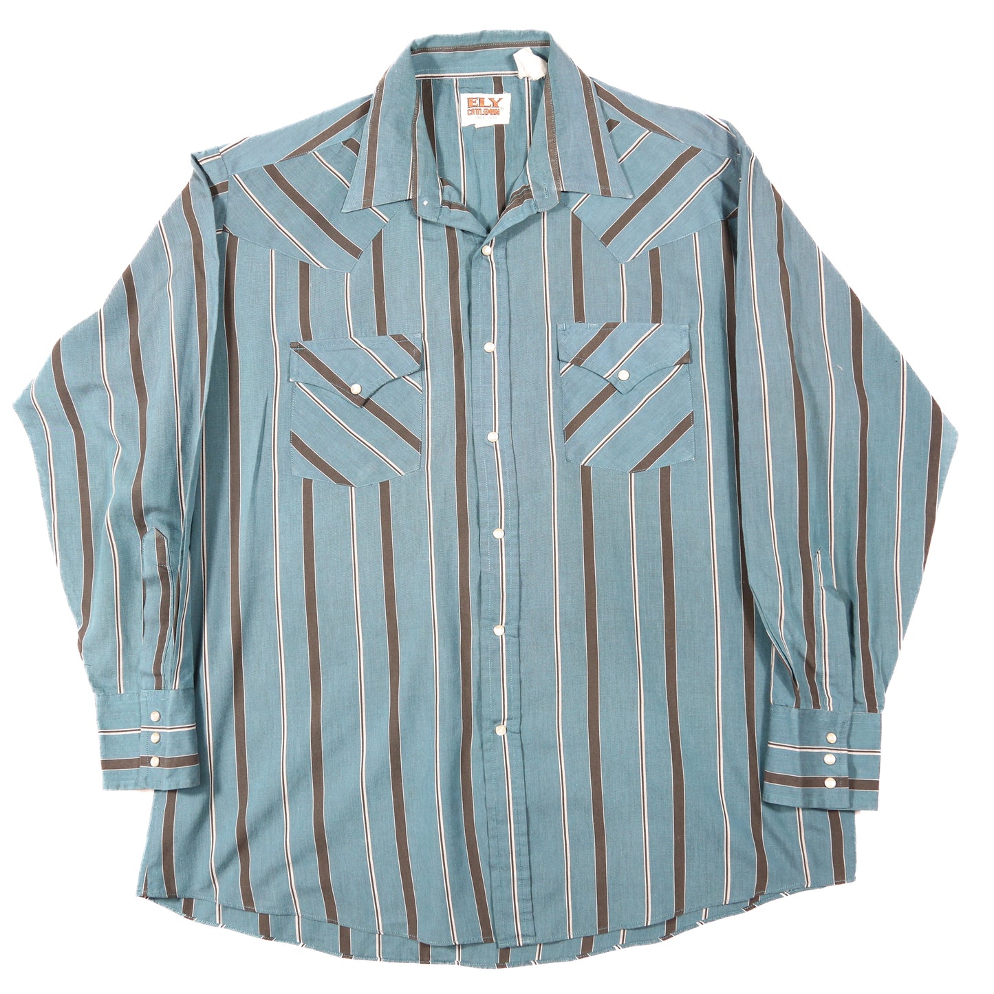 Ely Cattleman Long Sleeve Western Shirt - XL/XXL