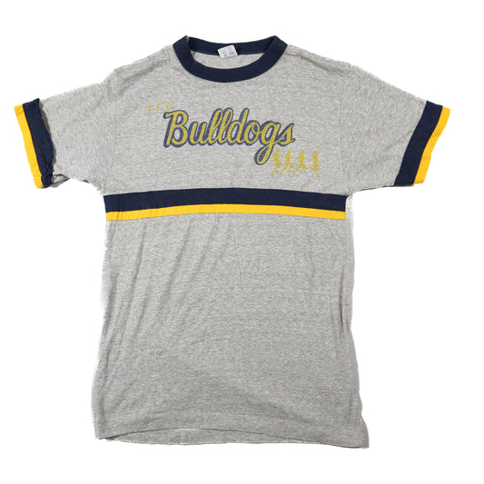 1970's "Bulldogs" Athletic Ringer - XS/S