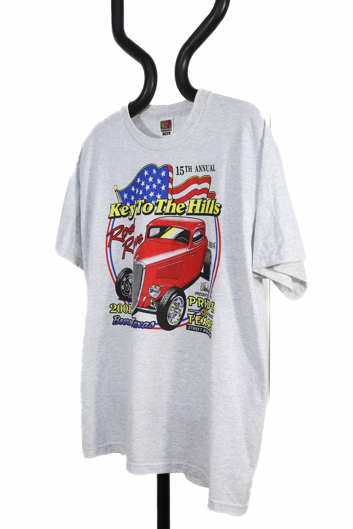 2001 Hot rod/Street Road key to the hills t-shirt - L