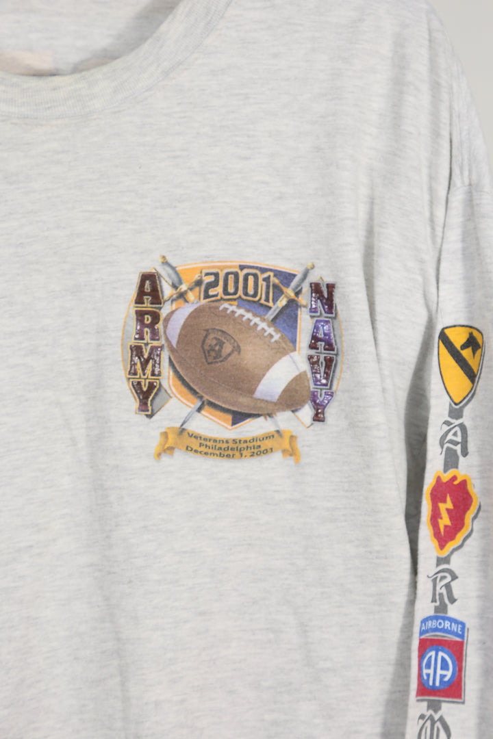 2001 Army Navy Games American Football Long sleeve t-shirt - XL