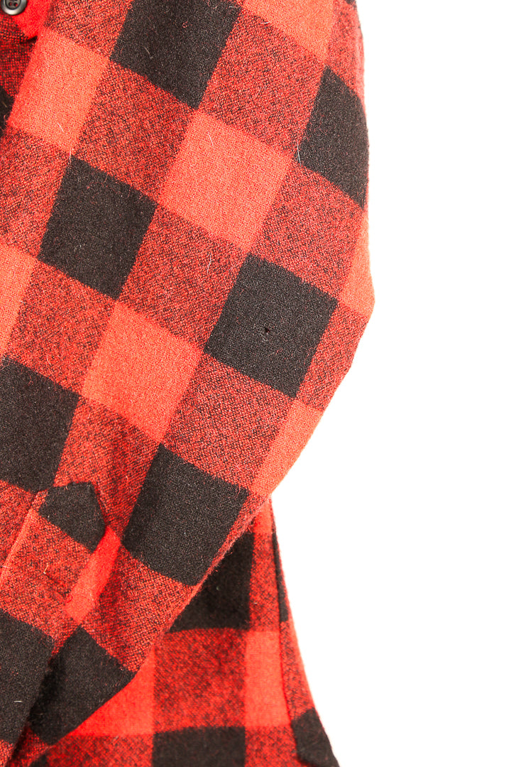 Made in USA Red Plaid Pendleton Outdoorsman shirt - M