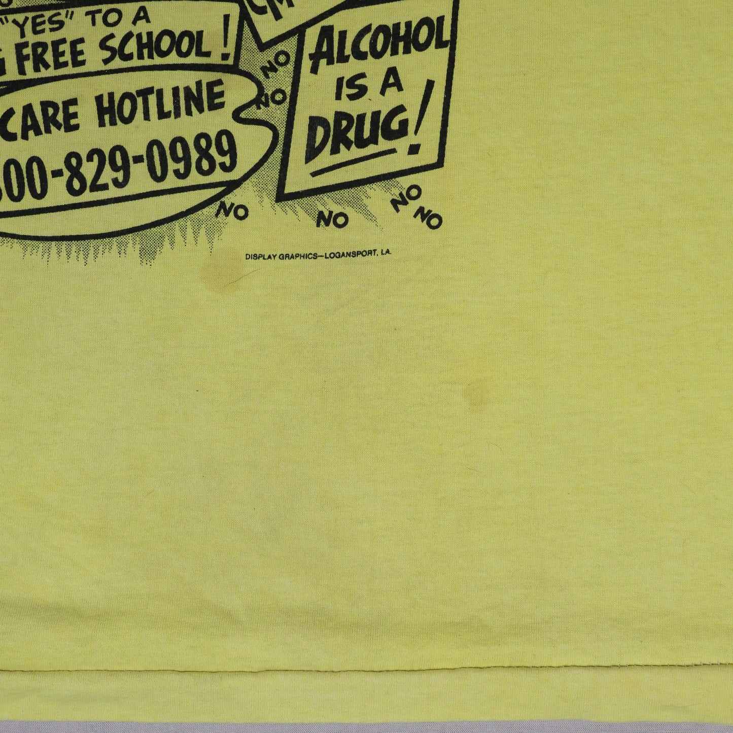 80's "Say No to Drugs" t-shirt - L