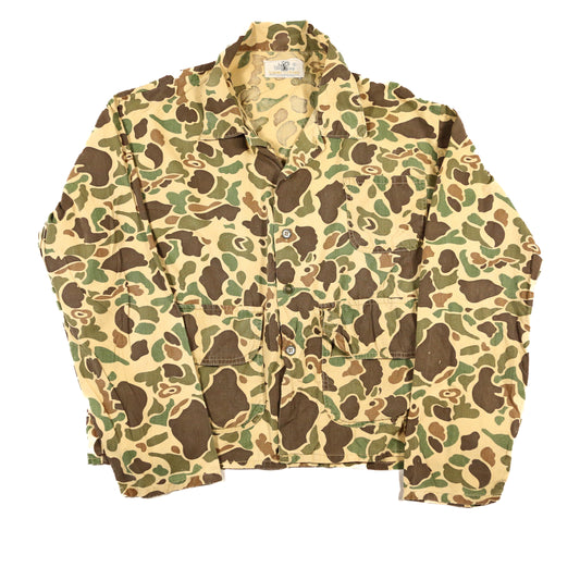 1970's Black Sheep Duck hunting camo Shirt - L