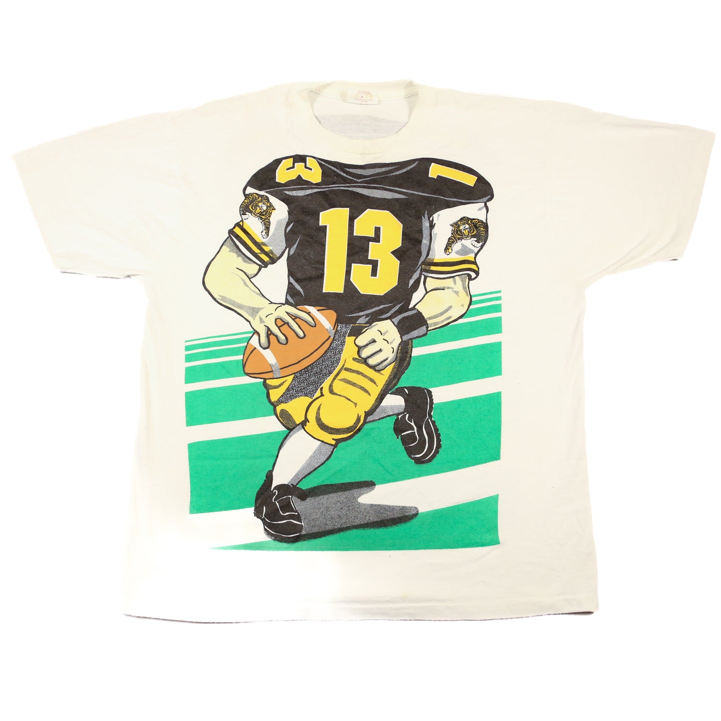 90's Novelty CFL Hamilton Tiger Cats t-shirt - L
