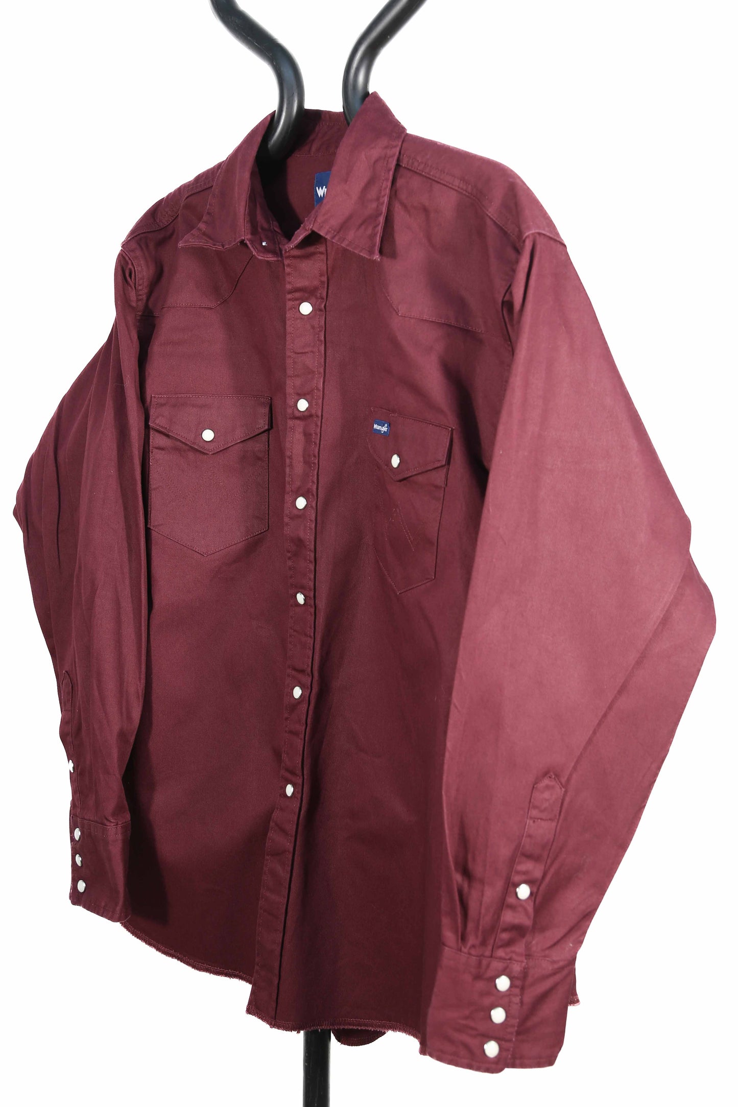 Burgundy Wrangler Western Shirt - XL