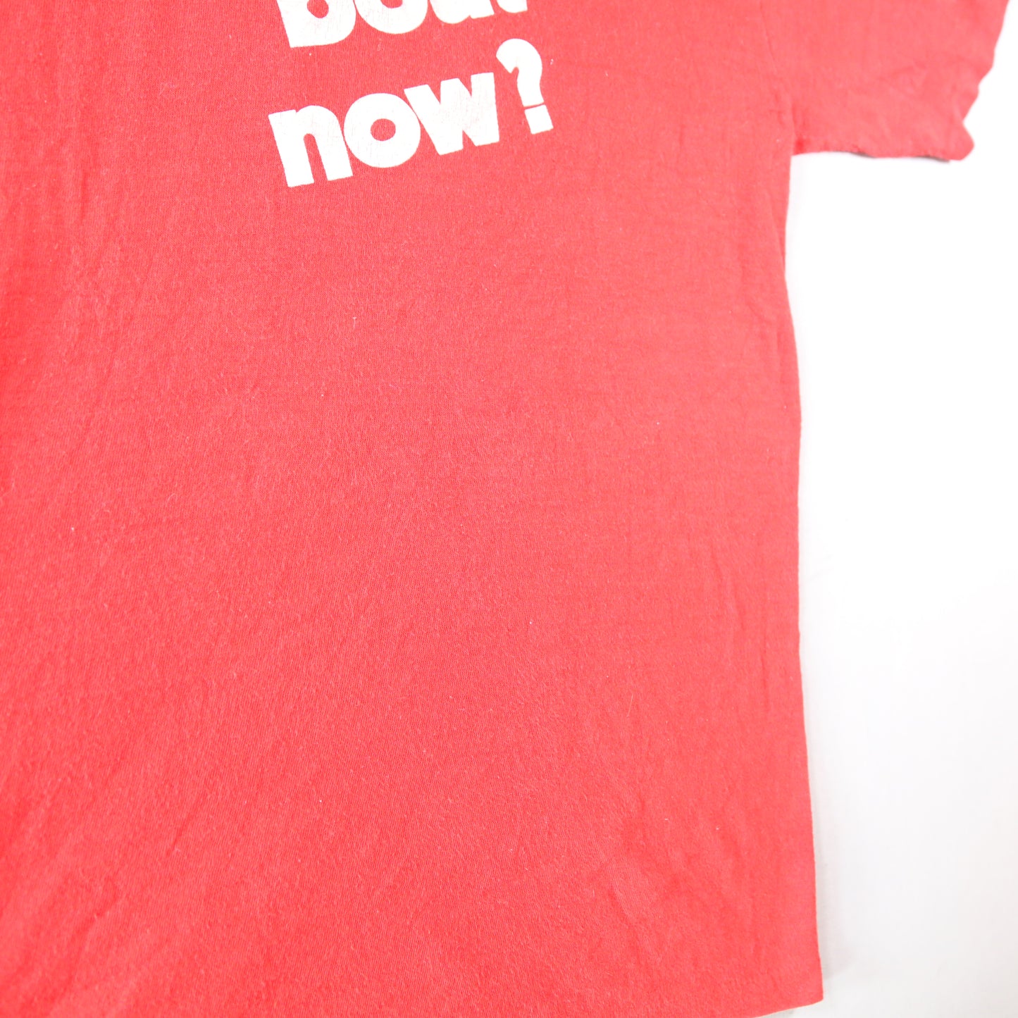 1970's "When do you say Budweiser?" T-shirt - XS
