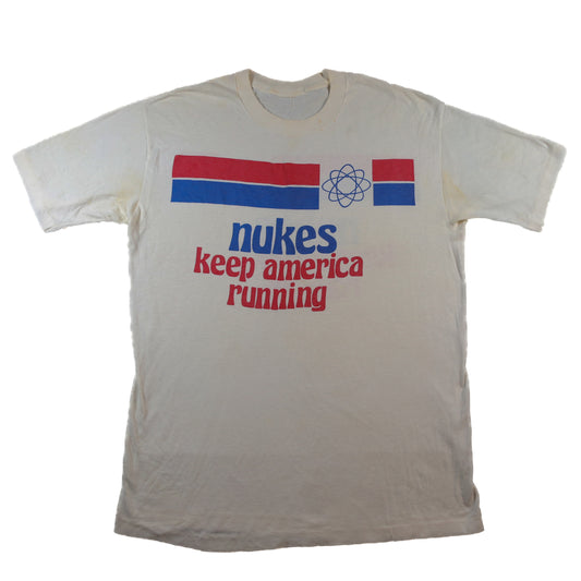 "Nukes Keep America Running" T-shirt - S/M