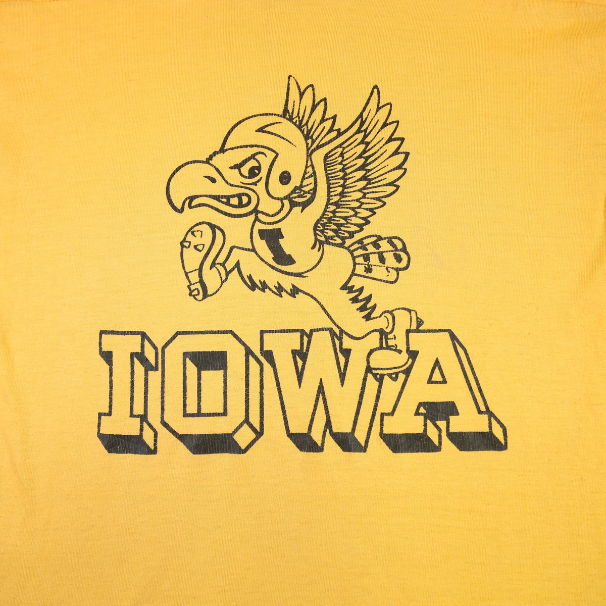 1980's Iowa Hawkeye Basball tee - XS/S
