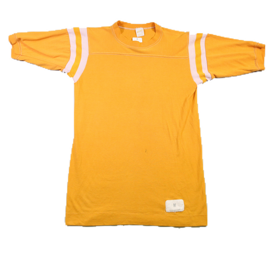 1980's Yellow Athletic t-shirt - S