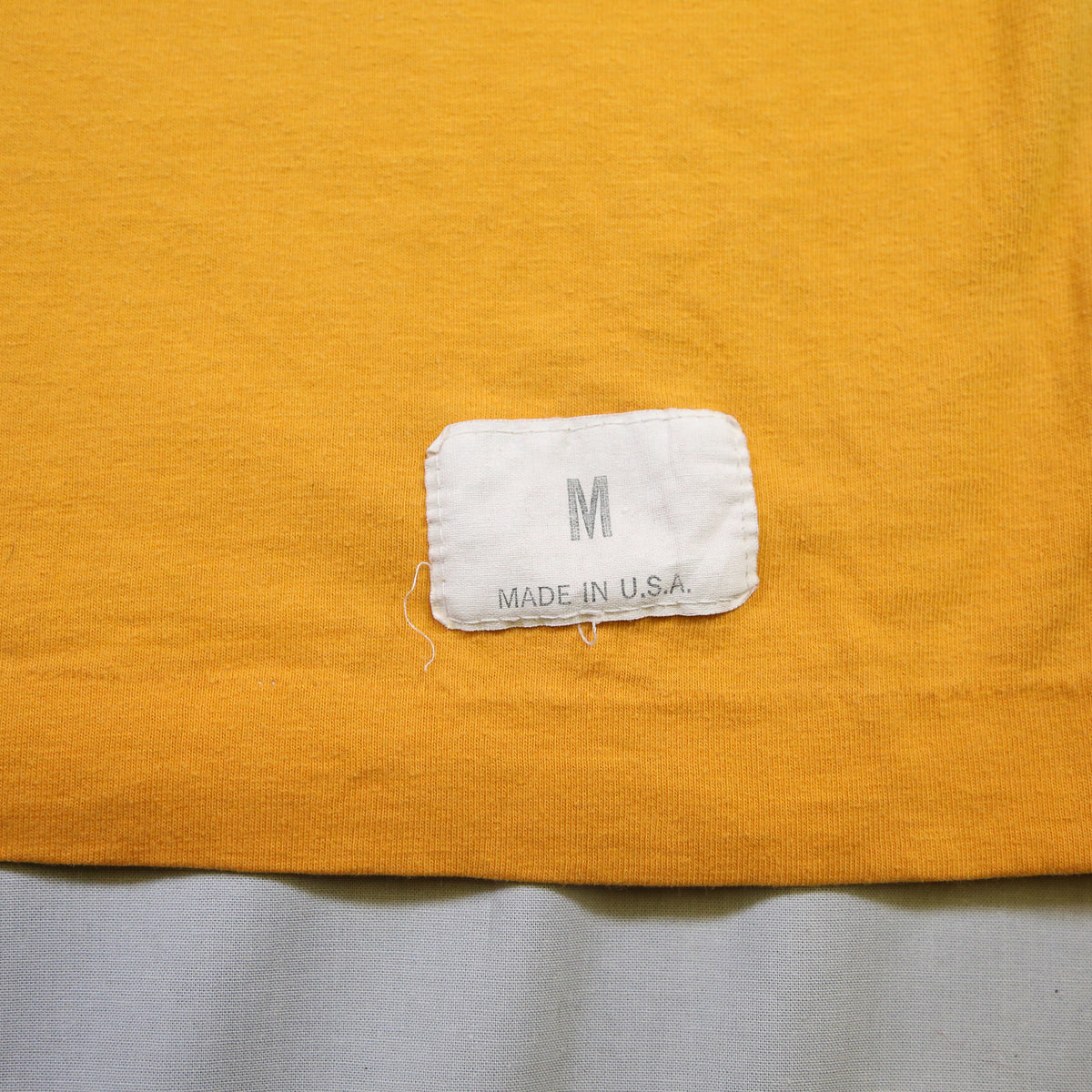 1980's Yellow Athletic t-shirt - S