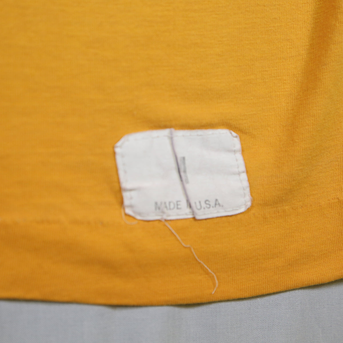 1980's Yellow Athletic t-shirt - S