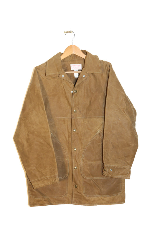 Unworn 1970s Filson Logger waxed jacket Style 68 - S/M