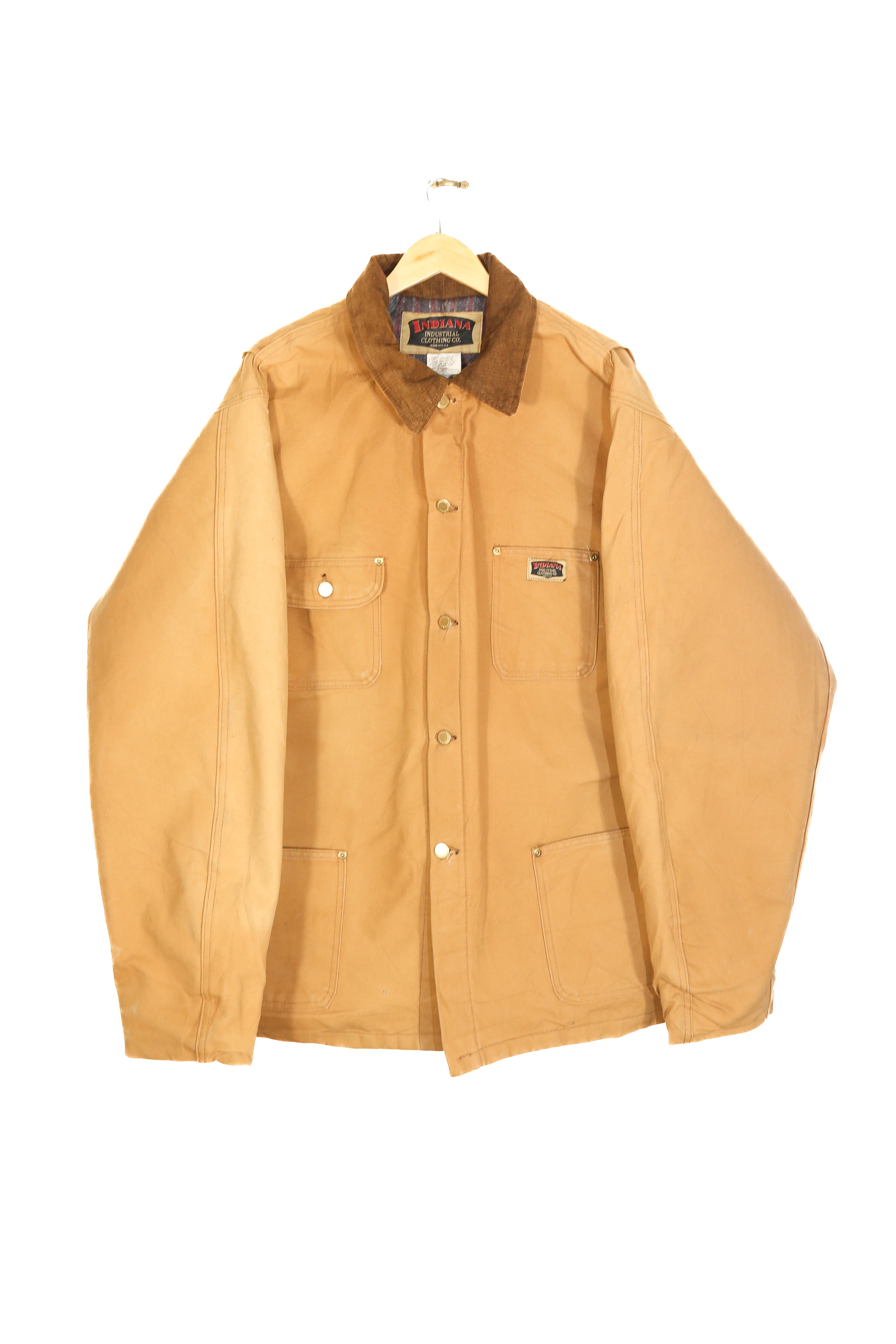 Lined chore clearance coat