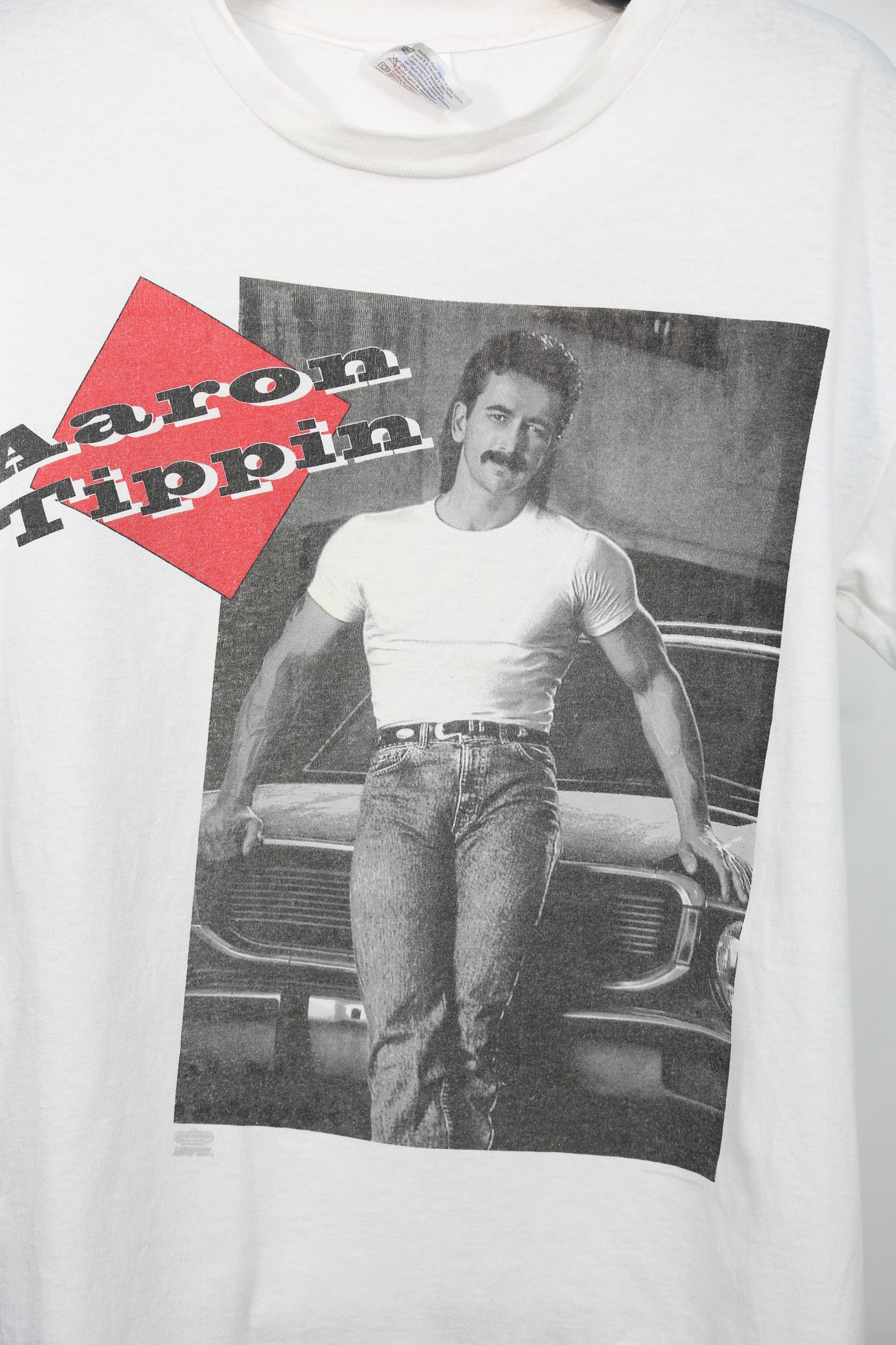 Aaron's Back in Town - Aaron Tippin Tour tee - M