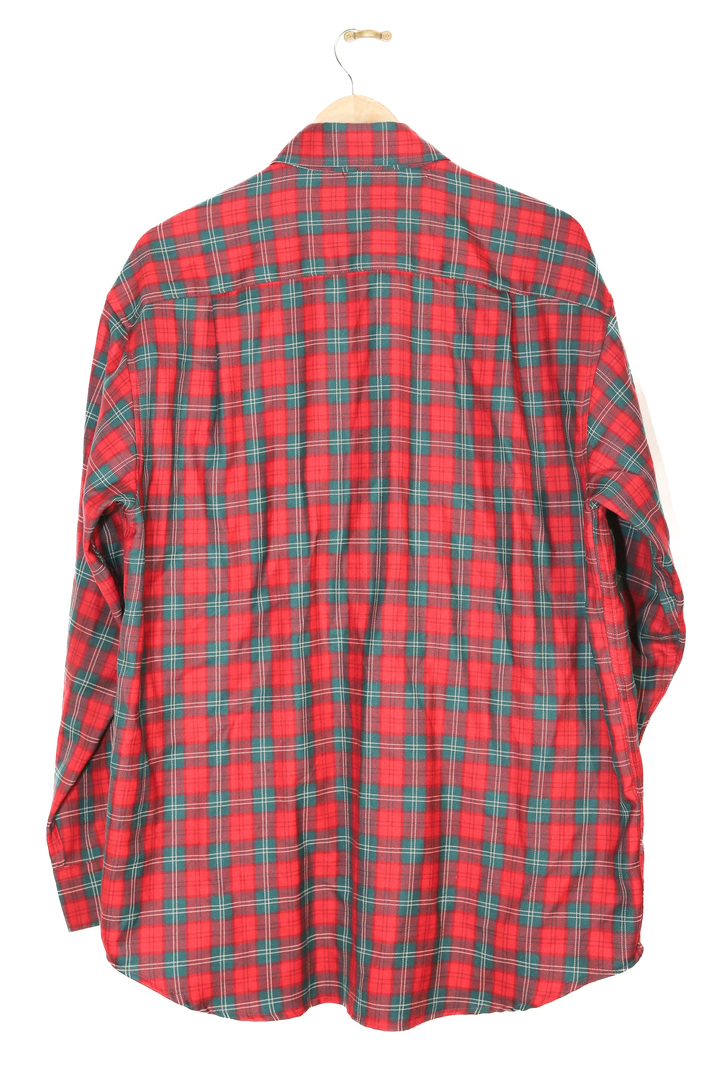 Red and Green check Pendleton Shirt - XL