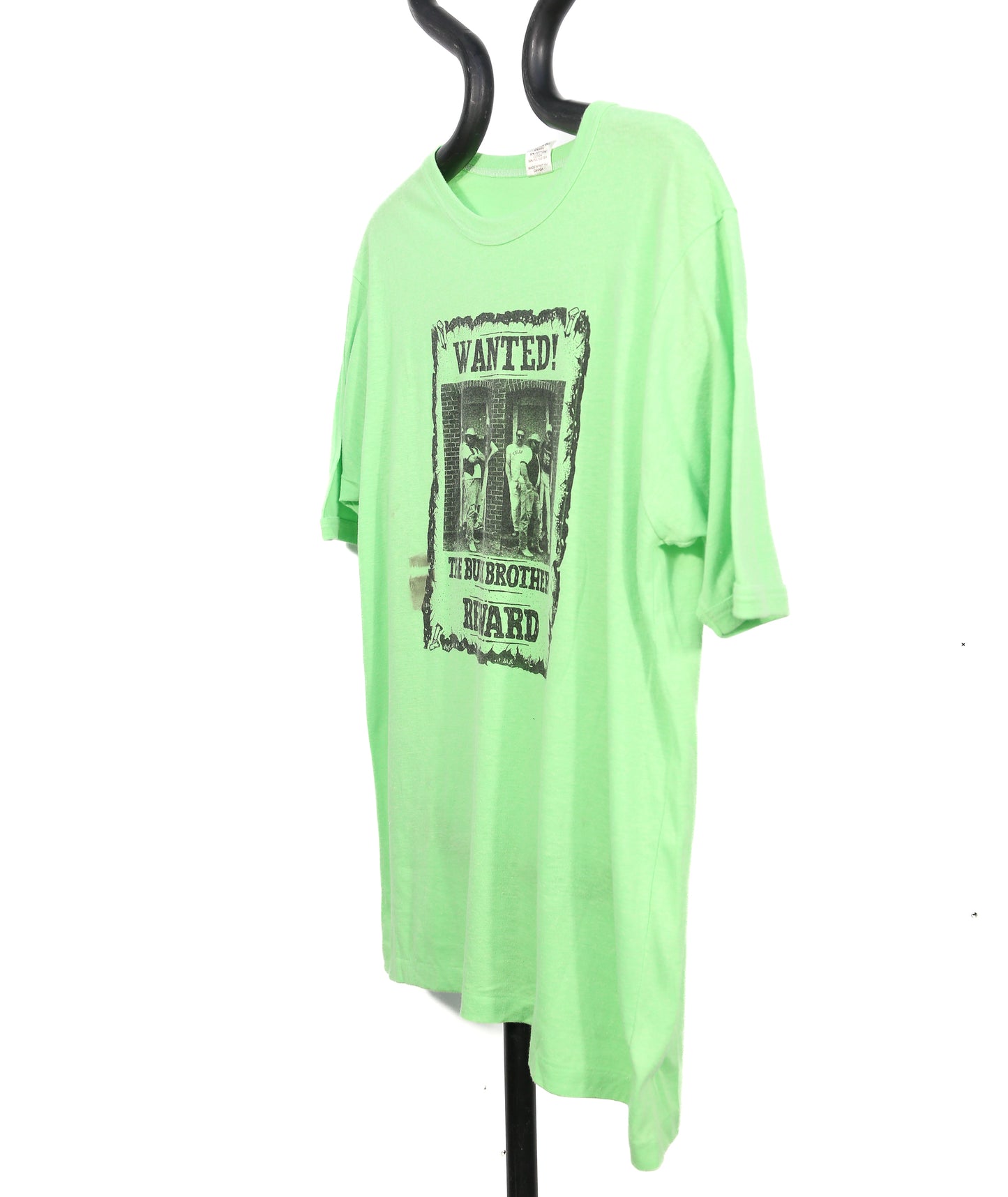 1990 Buck Brothers 'Dancing in the Nude Tour' Neon T-Shirt - M