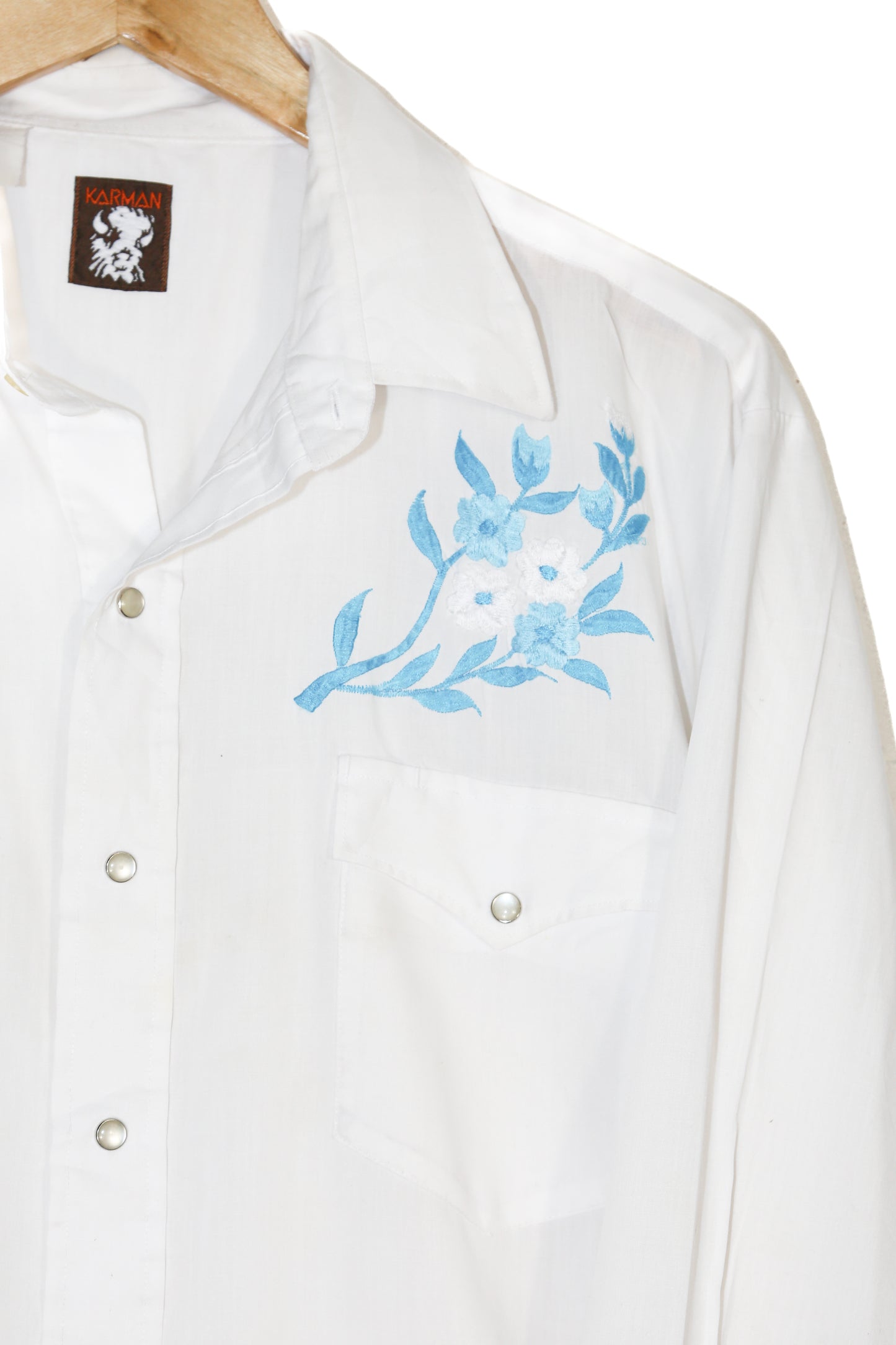 Karman Western Embroidered Shirt - L/XL