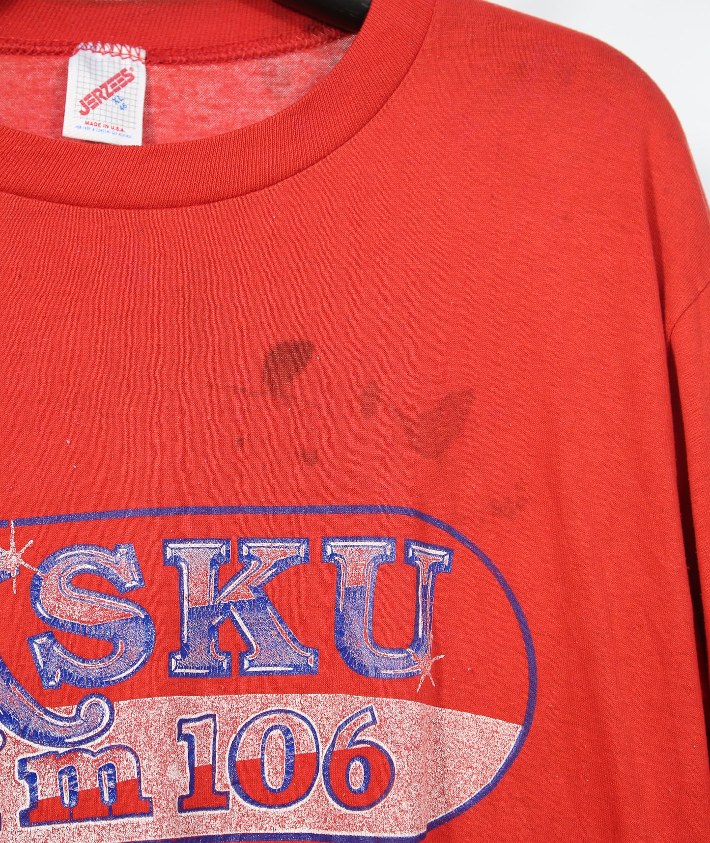 1980s KSKU (Central Kansas Radio) T-Shirt - L