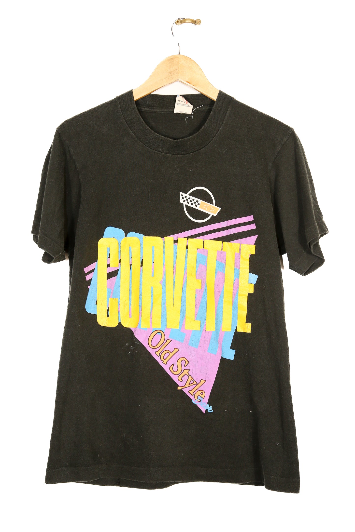 1990s Corvette Old Style T-Shirt - S/M