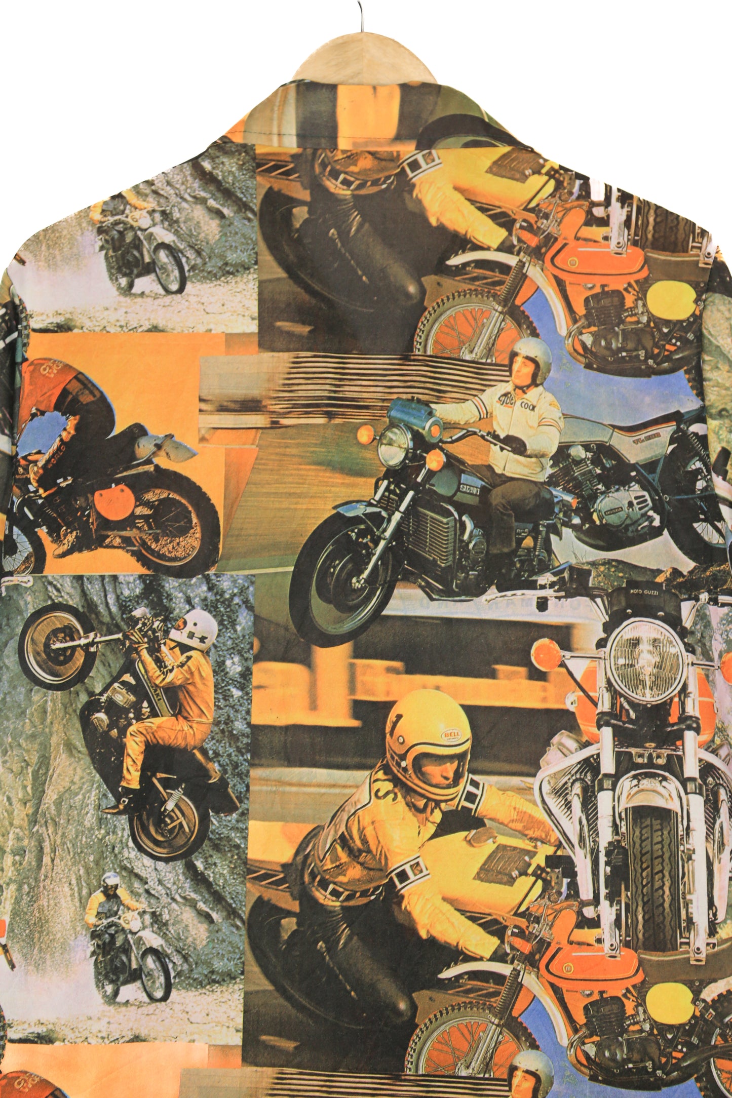 1970s K-Mart Motorcycle Photo Shirt - M