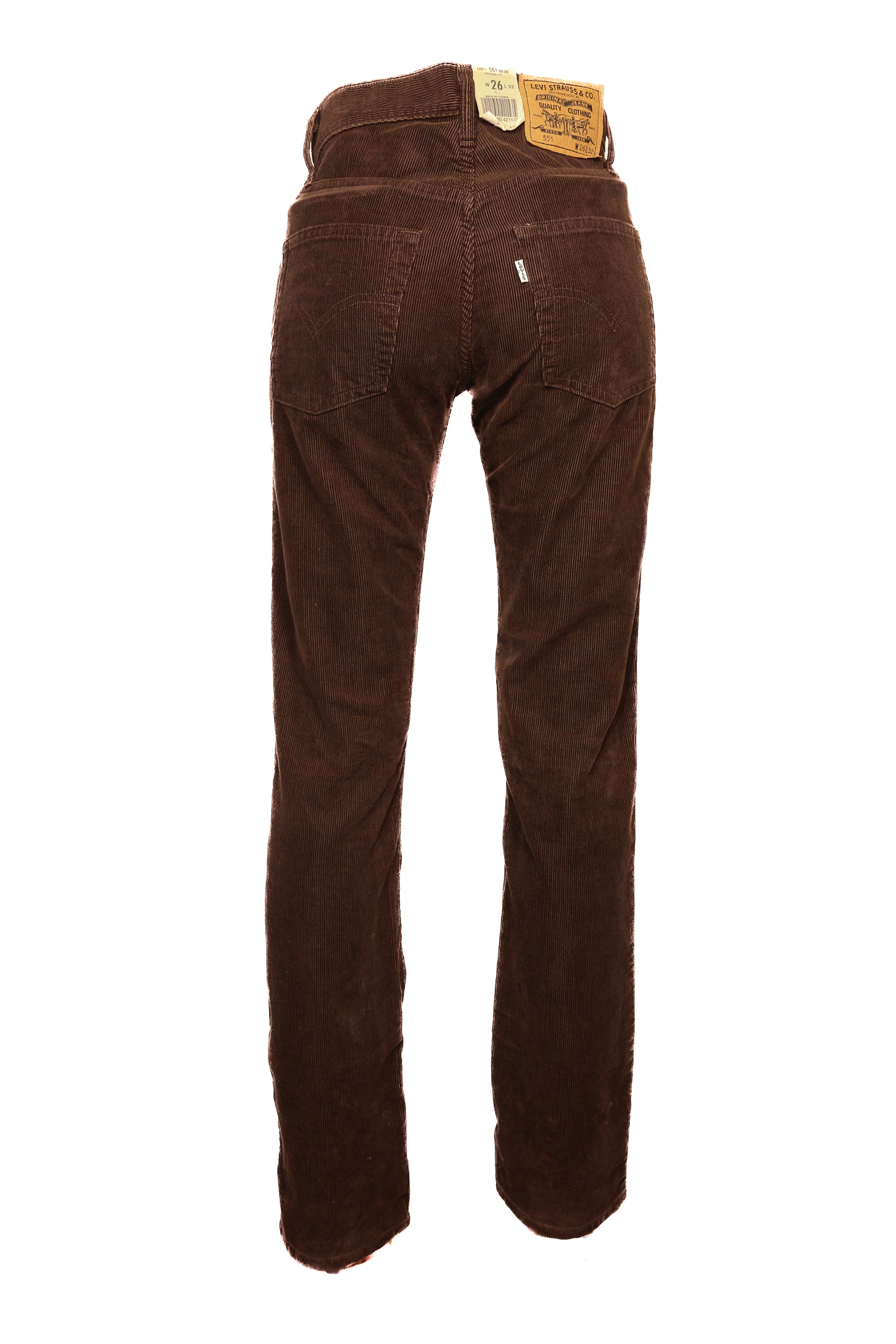 26 32 Levi Corduroy 551 - Brand New Dead Stock - Size 6