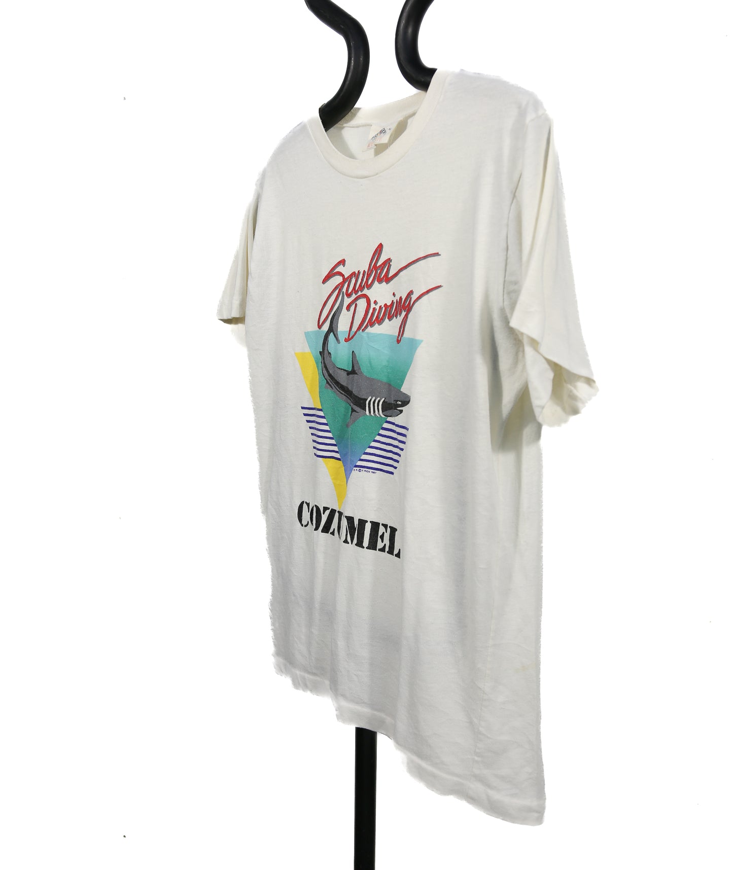 1987 Scuba Diving Cozumel Single-Stitch T-Shirt - L