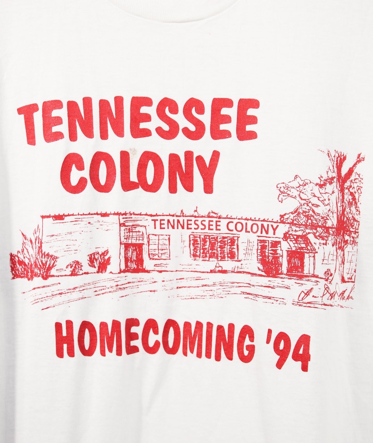 Tennessee Colony Homecoming '94 Single-Stitch T-Shirt - L