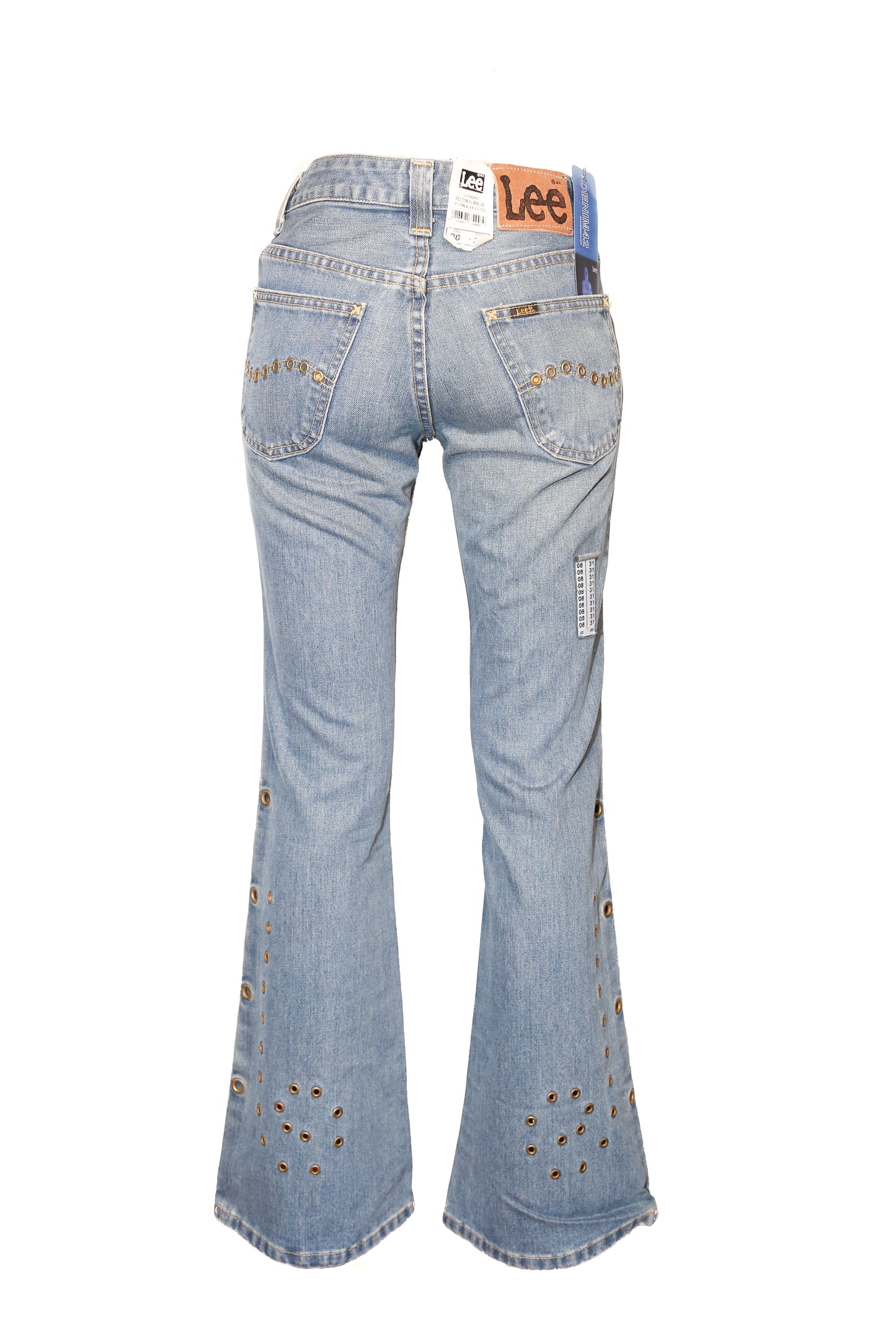 Lee Eyelet Mid/Low Rise Flares - Dead Stock - Multiple Sizes