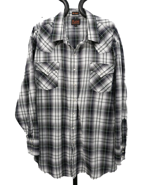 Plains Western Wear Light Shirt - XXXL