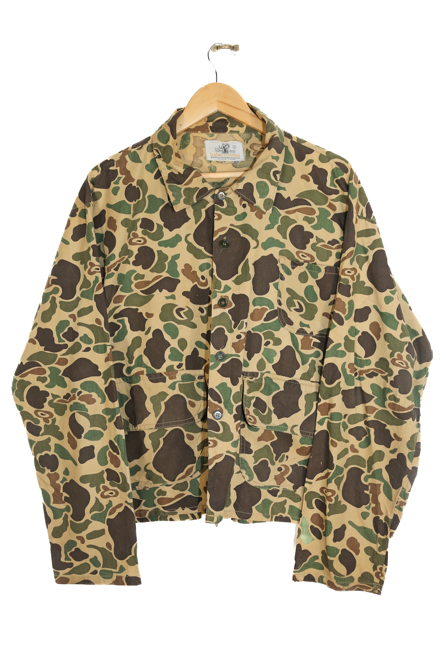 1970s Blacksheep Brand Clothing Duck Camo Overshirt - XL