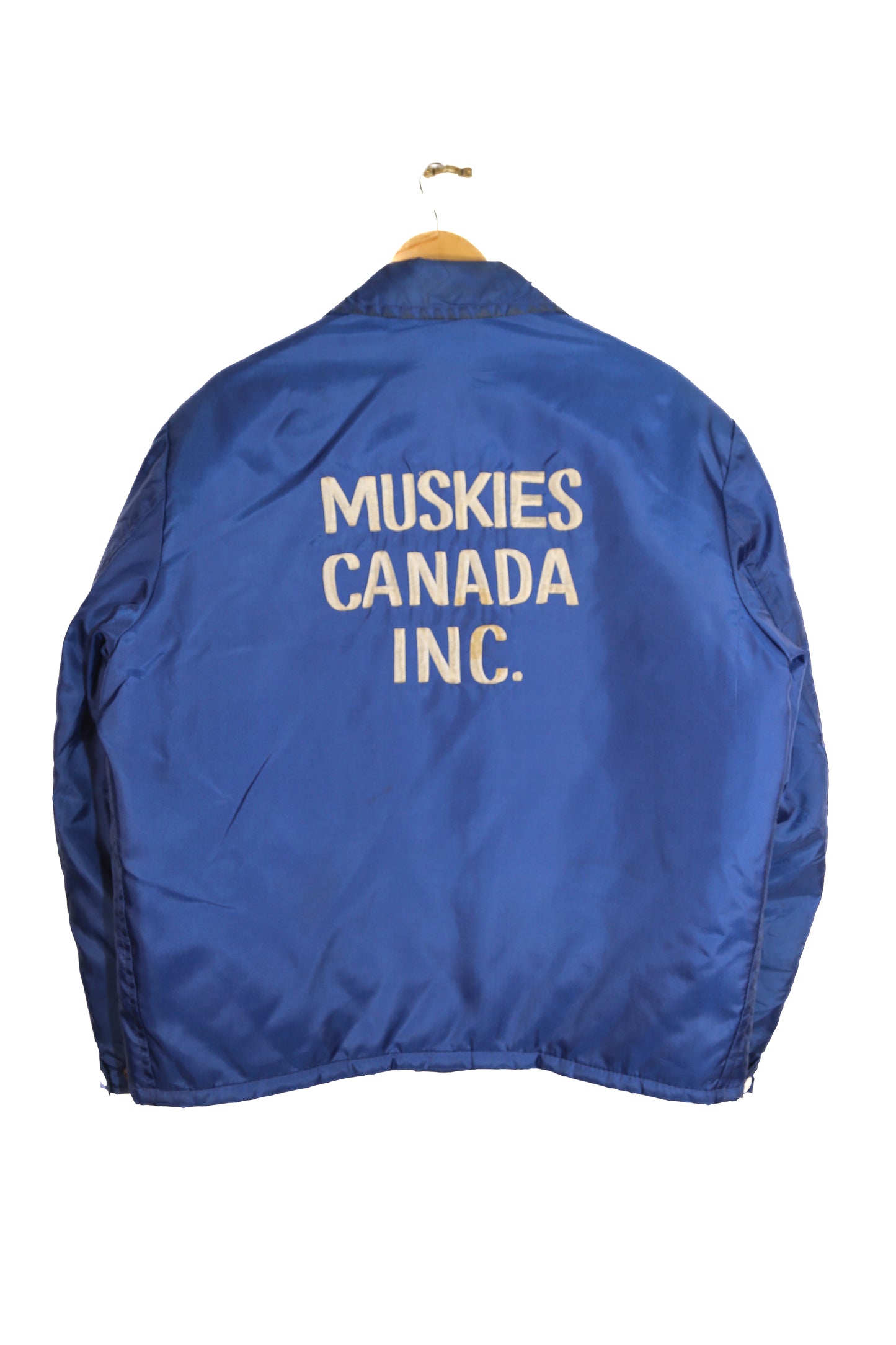 1980s Muskies Polyester Jacket  - XL