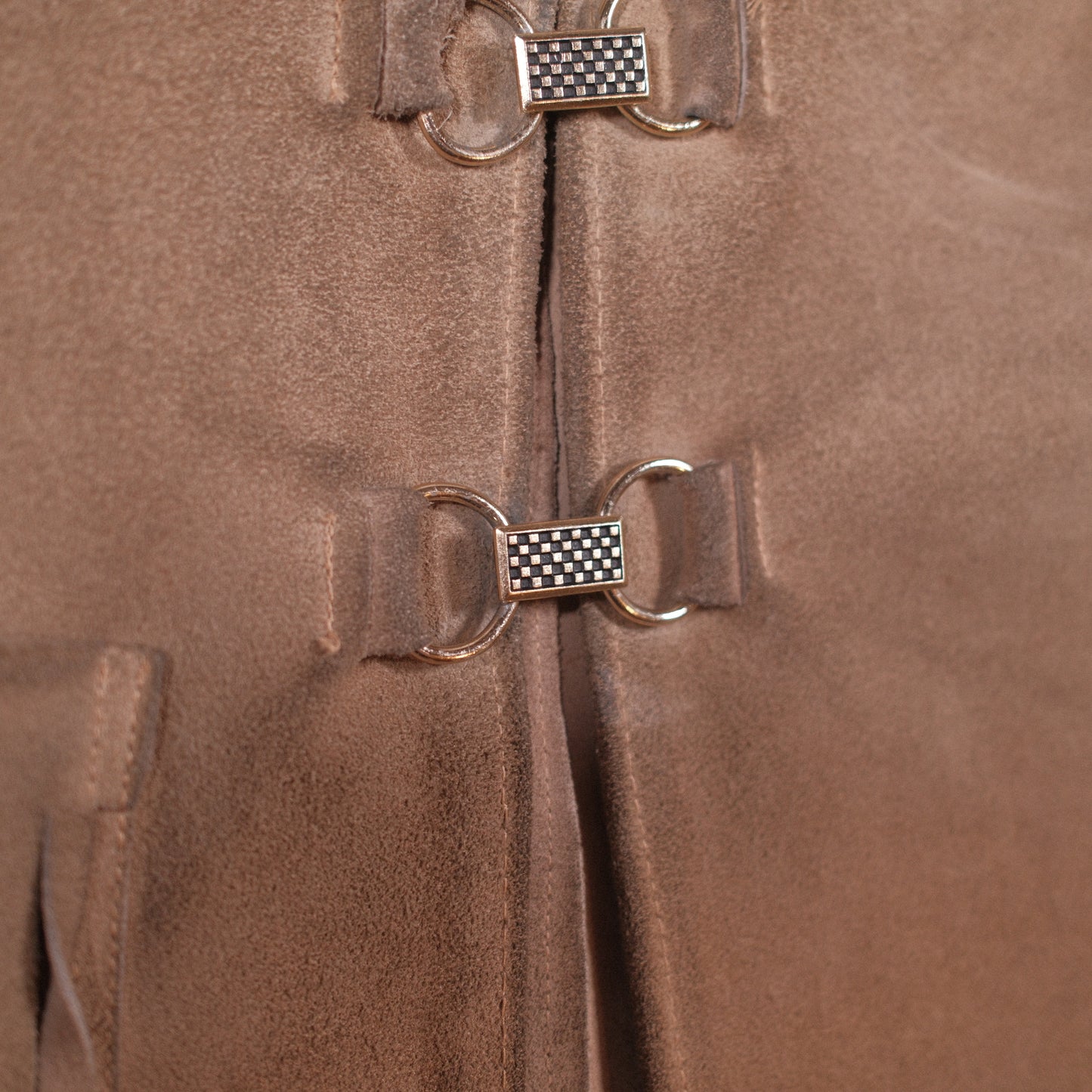 1970s Fringe Suede Vest - XS